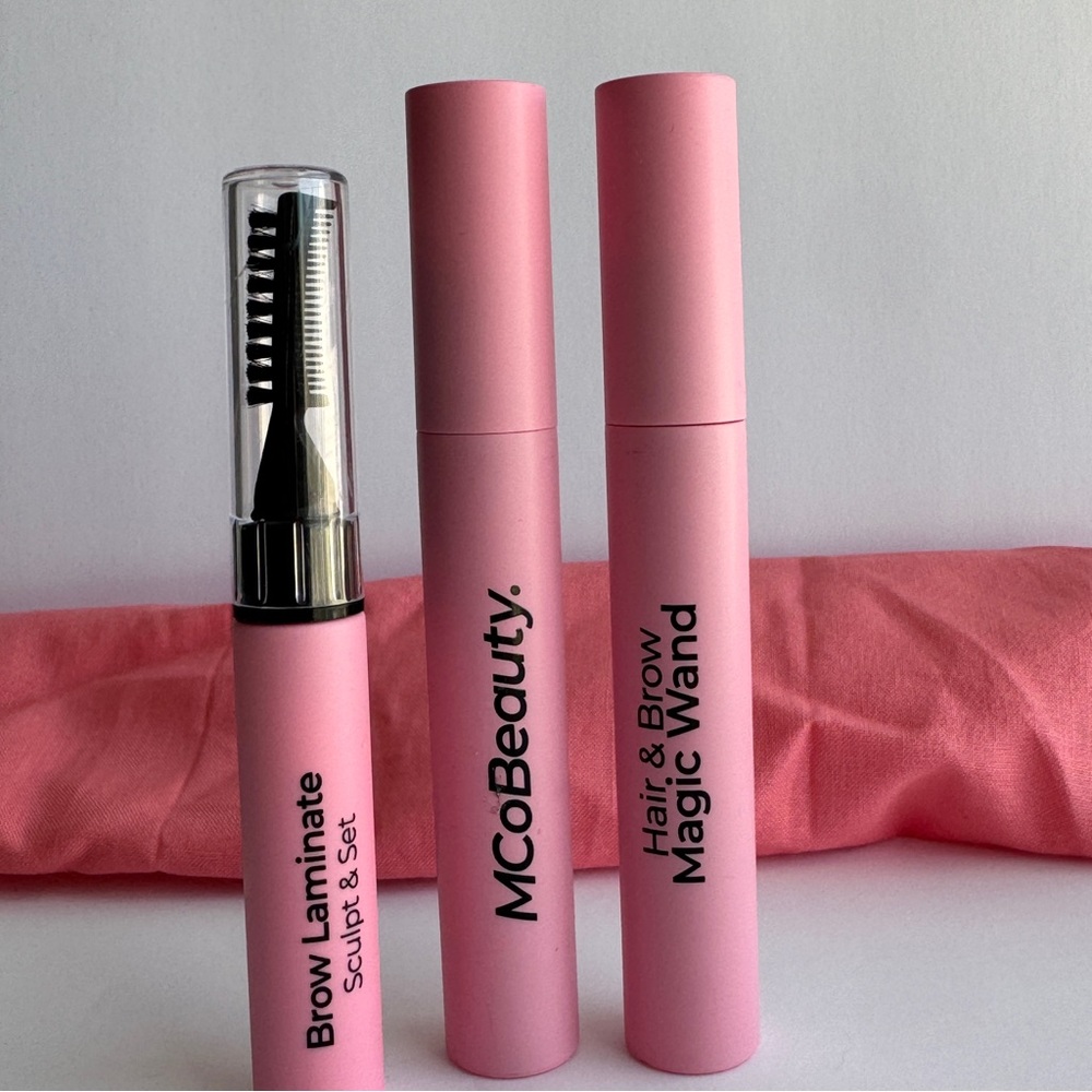 MCoBeauty Brow Laminate - Sculpt & Set and 2 Hair & Brow Magic Wand. Brand New